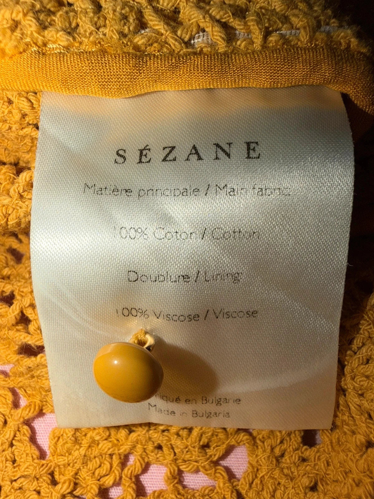 Blusa mujer sezane talla 40 poco usado – photo 6